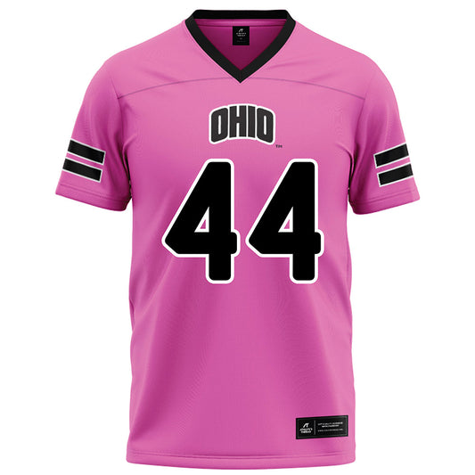 Ohio - NCAA Football : Nehemiah Dukes - Pink Football Jersey-0