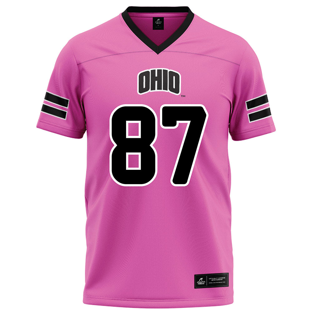 Ohio - NCAA Football : Timothy Boals II - Pink Football Jersey-0