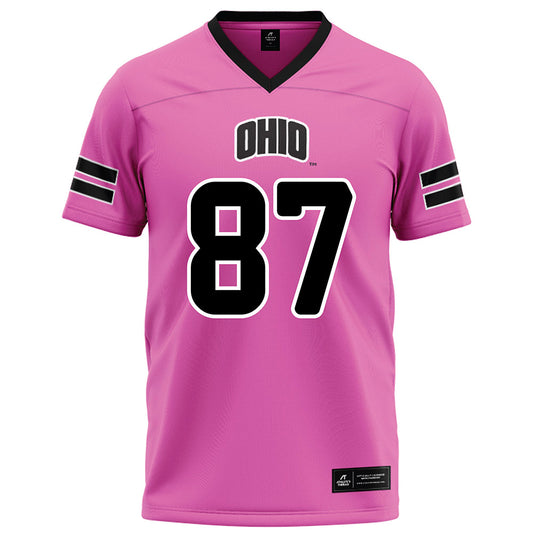 Ohio - NCAA Football : Timothy Boals II - Pink Football Jersey-0