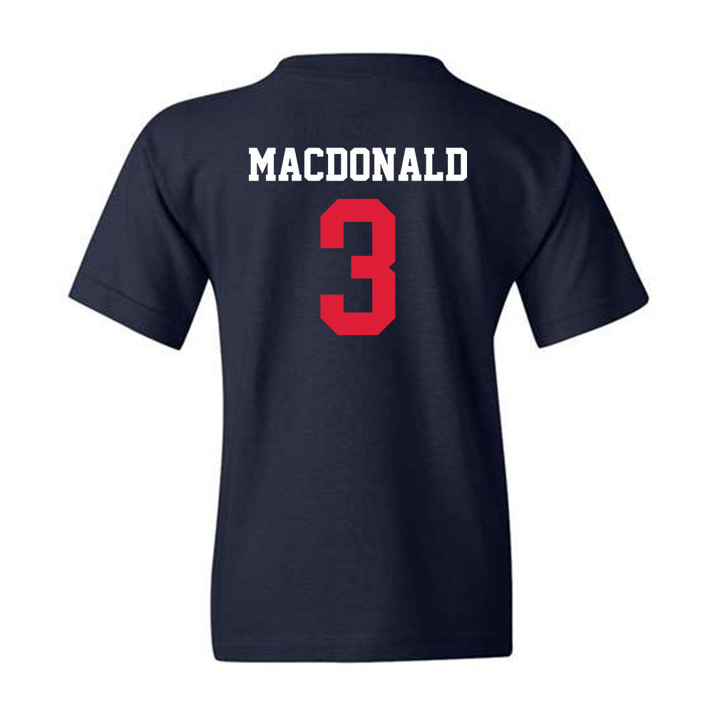 Dayton - NCAA Women's Volleyball : Anna MacDonald - Youth T-Shirt