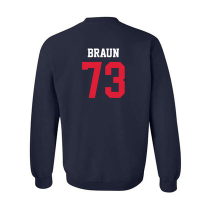 Dayton - NCAA Football : Elliot Braun - Crewneck Sweatshirt