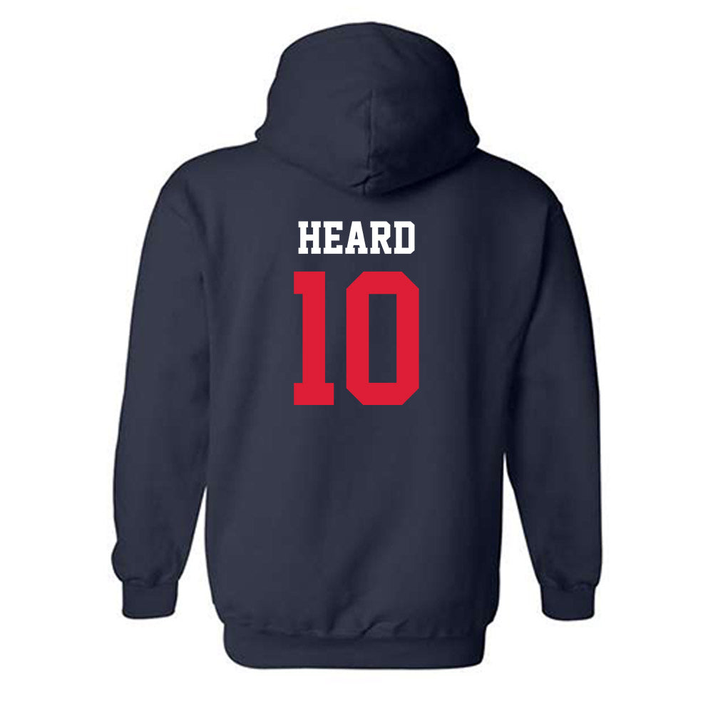 Dayton - NCAA Men's Basketball : Bryce Heard - Classic Shersey Hooded Sweatshirt-1