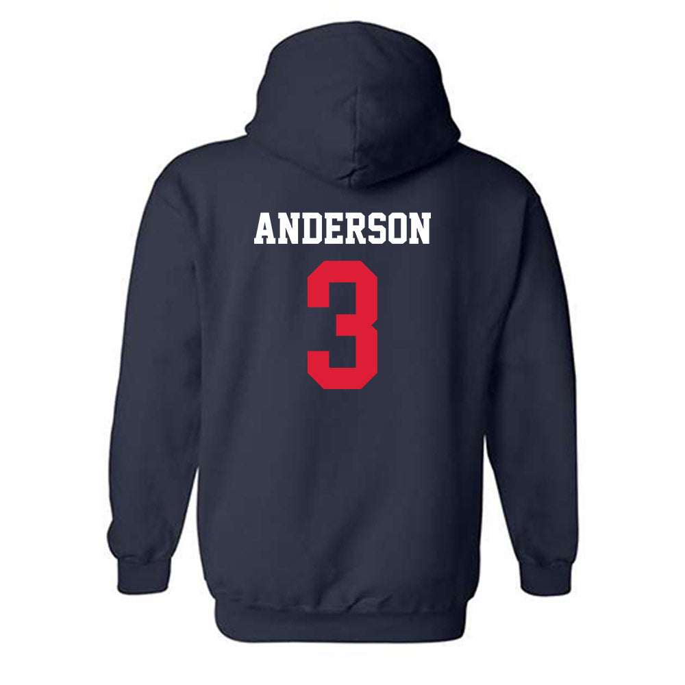 Dayton - NCAA Football : Josh Anderson - Classic Shersey Hooded Sweatshirt