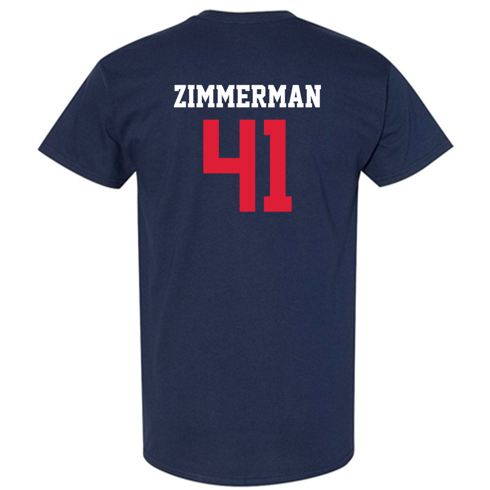 Dayton - NCAA Baseball : Jack Zimmerman - Classic Shersey T-Shirt-1