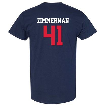 Dayton - NCAA Baseball : Jack Zimmerman - Classic Shersey T-Shirt-1