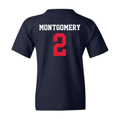 Dayton - NCAA Men's Basketball : De'Shayne Montgomery - Classic Shersey Youth T-Shirt-1