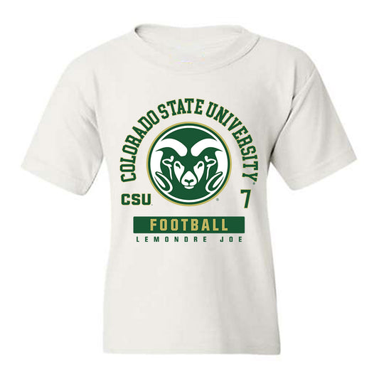 Colorado State - NCAA Football : Lemondre Joe - Youth T-Shirt-0