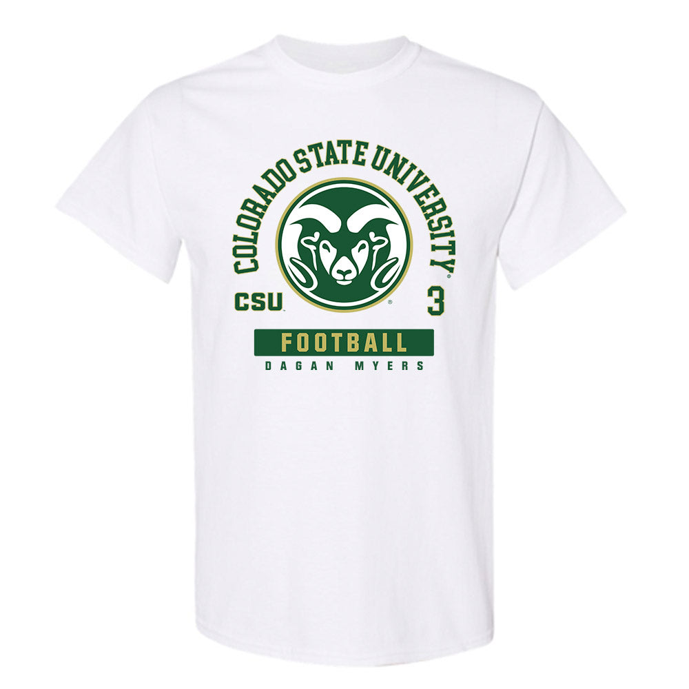 Colorado State - NCAA Football : Dagan Myers - T-Shirt-0