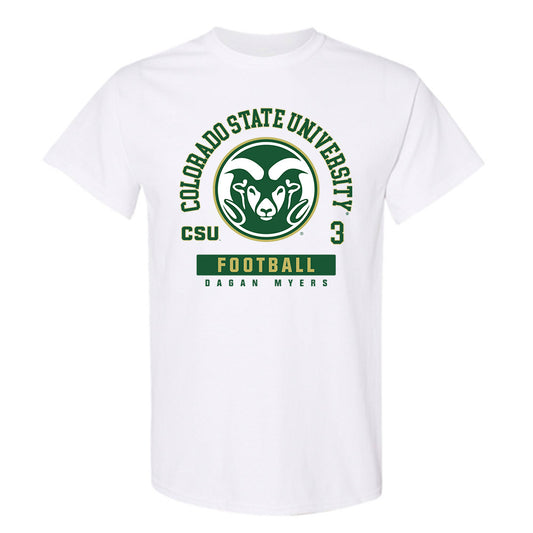 Colorado State - NCAA Football : Dagan Myers - T-Shirt-0