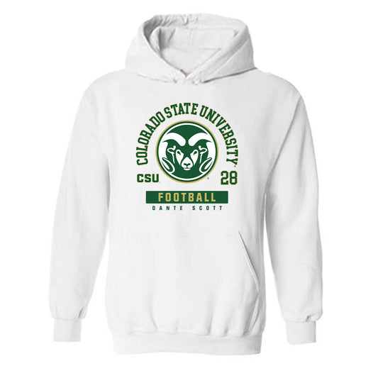 Colorado State - NCAA Football : Dante Scott - Hooded Sweatshirt