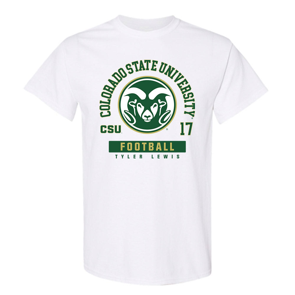 Colorado State - NCAA Football : Tyler Lewis - T-Shirt-0