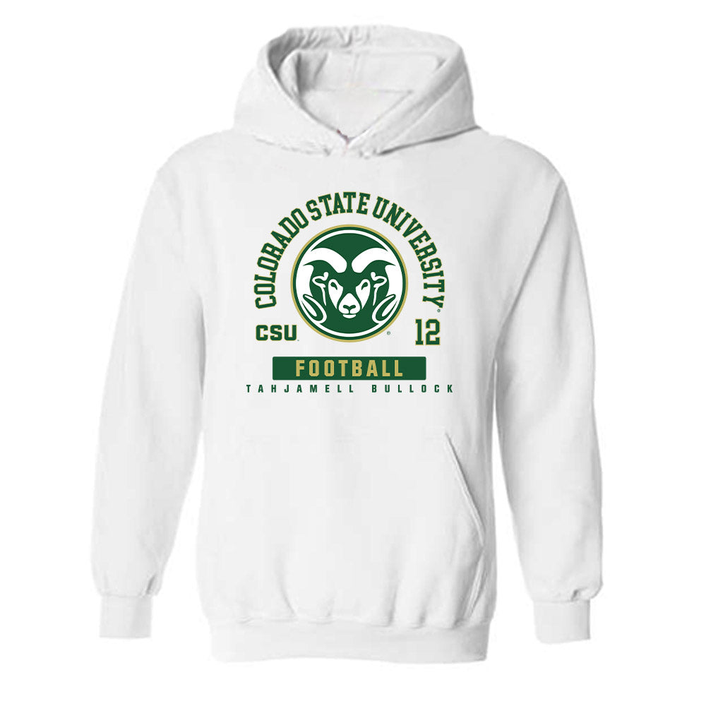 Colorado State - NCAA Football : Tahjamell Bullock - Hooded Sweatshirt-0