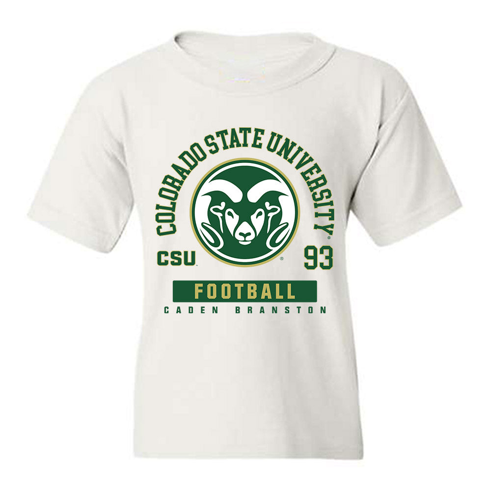 Colorado State - NCAA Football : Caden Branston - Youth T-Shirt-0
