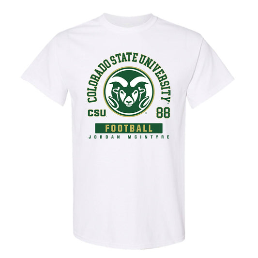 Colorado State - NCAA Football : Jordan McIntyre - T-Shirt-0