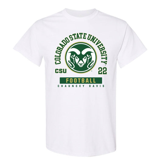 Colorado State - NCAA Football : Chauncey Davis - T-Shirt Classic Fashion Shersey