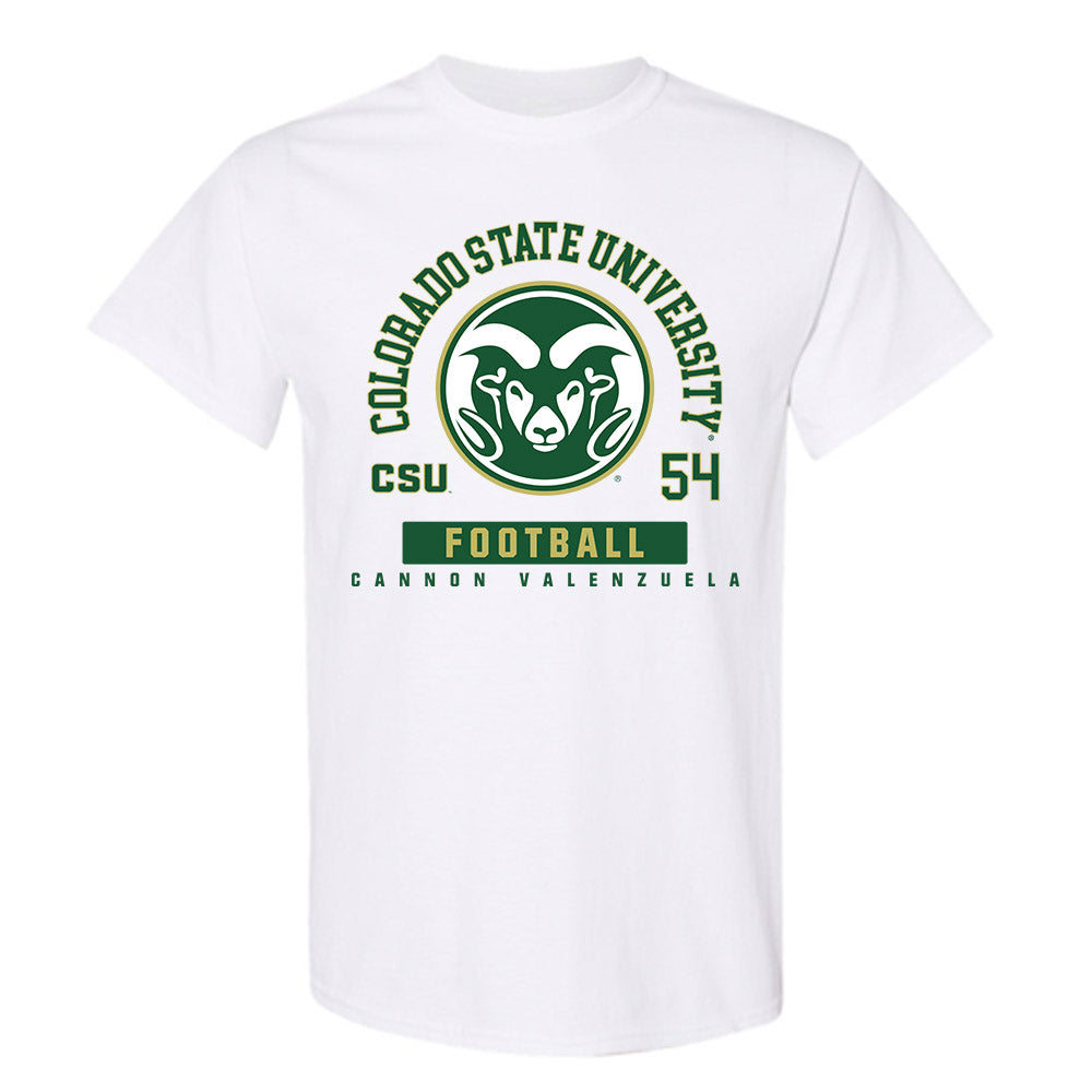 Colorado State - NCAA Football : Cannon Valenzuela - T-Shirt-0