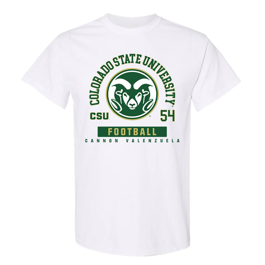 Colorado State - NCAA Football : Cannon Valenzuela - T-Shirt-0