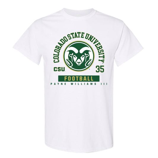 Colorado State - NCAA Football : Payne Williams III - T-Shirt-0