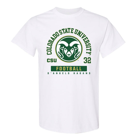 Colorado State - NCAA Football : D'Angelo Hagans - T-Shirt-0