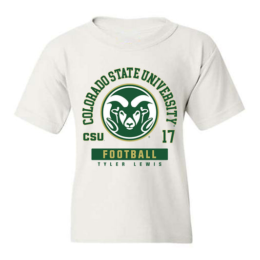 Colorado State - NCAA Football : Tyler Lewis - Youth T-Shirt-0