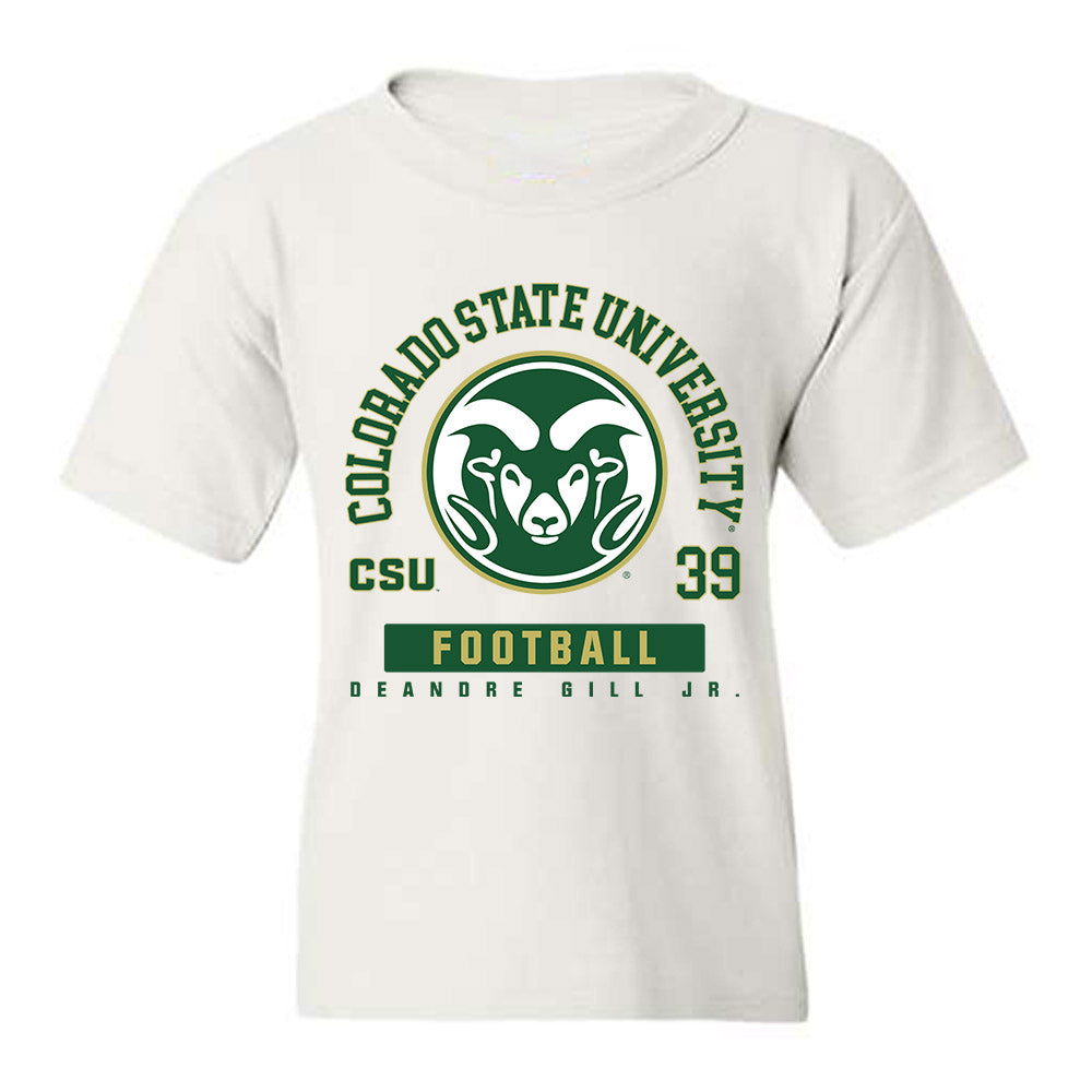 Colorado State - NCAA Football : DeAndre Gill Jr. - Youth T-Shirt-0