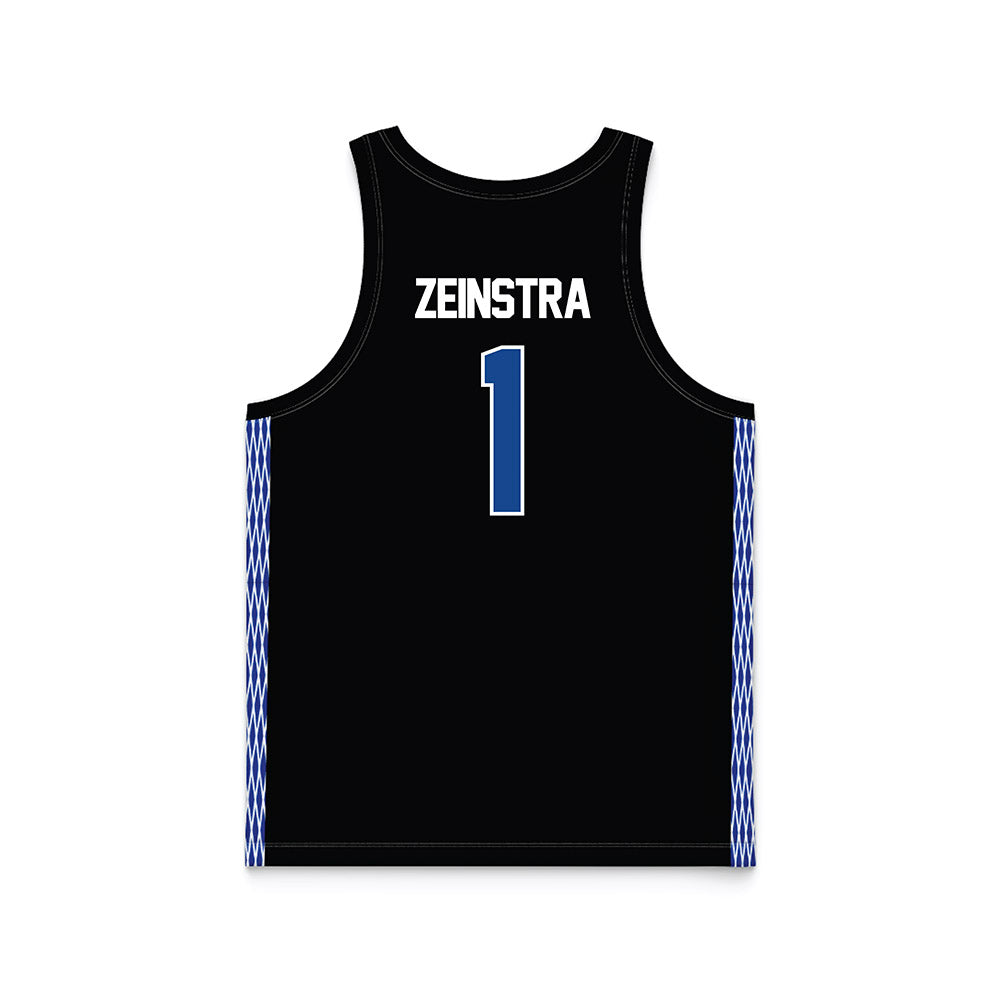 Grand Valley - NCAA Women's Basketball : Avery Zeinstra - Black Basketball Jersey-1