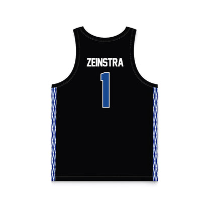 Grand Valley - NCAA Women's Basketball : Avery Zeinstra - Black Basketball Jersey-1