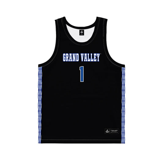 Grand Valley - NCAA Women's Basketball : Avery Zeinstra - Black Basketball Jersey-0