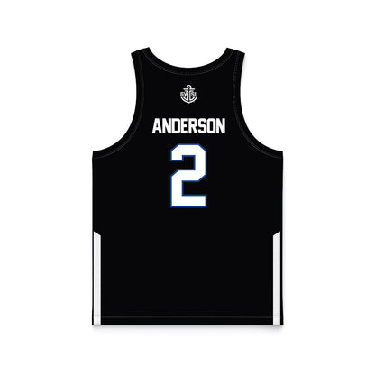 Grand Valley - NCAA Women's Basketball : Molly Anderson - Black Basketball Jersey-1