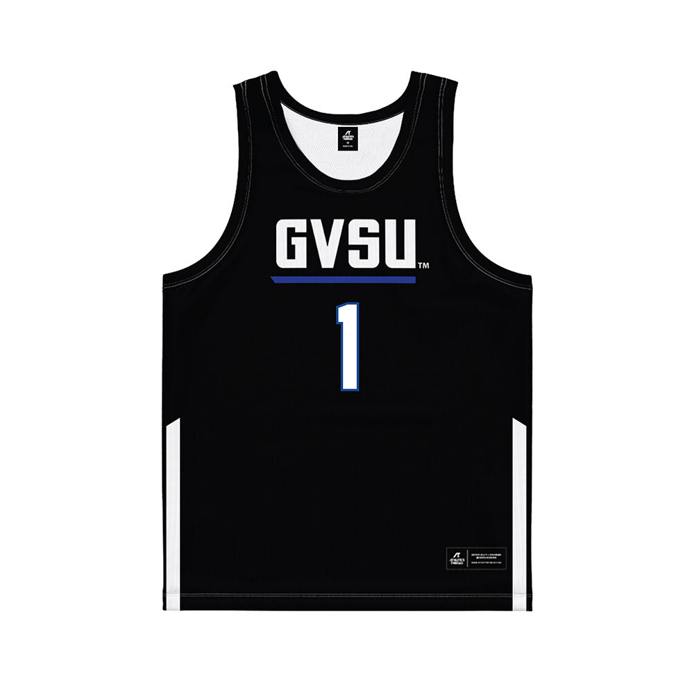 Grand Valley - NCAA Women's Basketball : Avery Zeinstra - Black Basketball Jersey-0