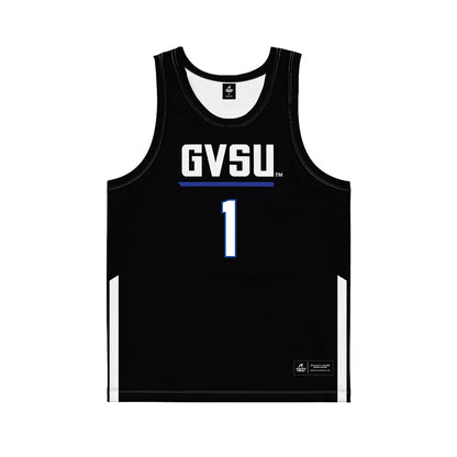 Grand Valley - NCAA Women's Basketball : Avery Zeinstra - Black Basketball Jersey-0