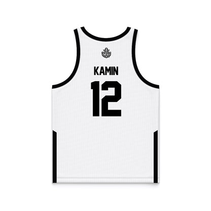 Grand Valley - NCAA Women's Basketball : Nicole Kamin - White Basketball Jersey-1
