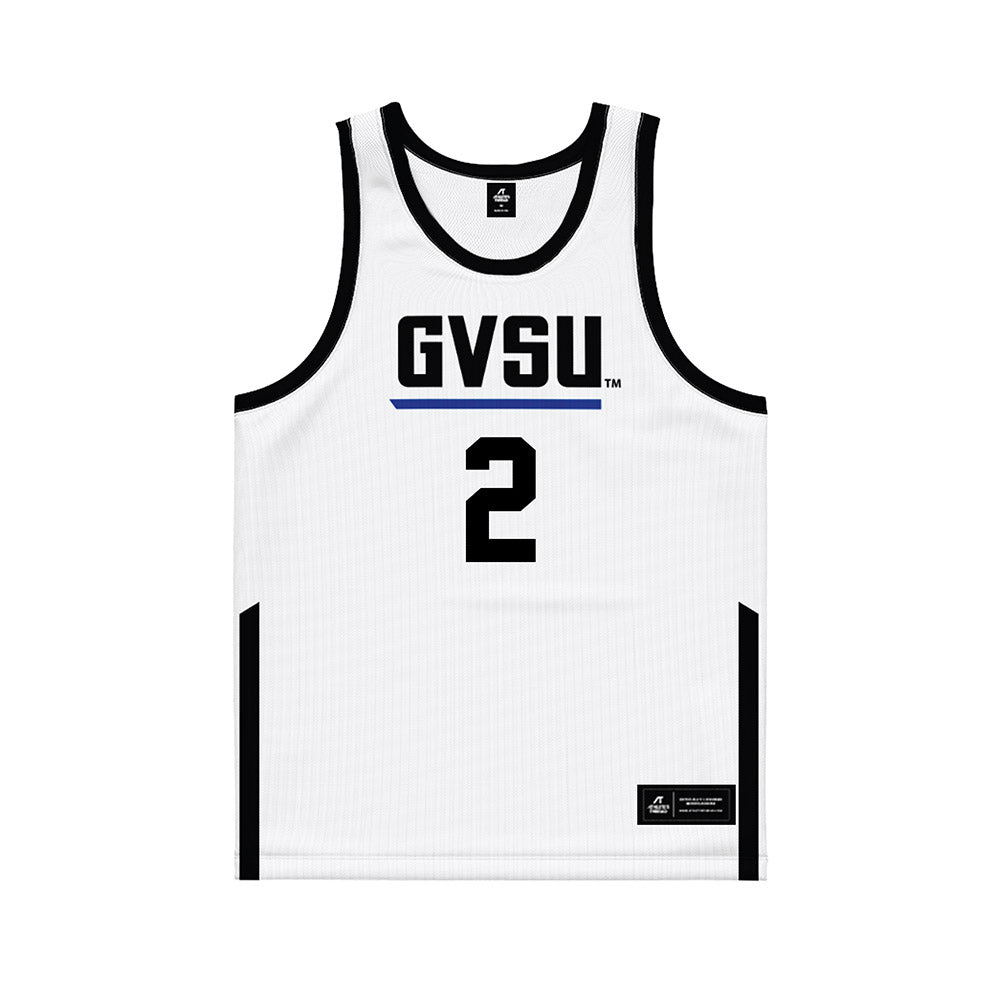 Grand Valley - NCAA Women's Basketball : Molly Anderson - White Basketball Jersey-0