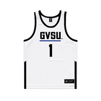 Grand Valley - NCAA Women's Basketball : Avery Zeinstra - White Basketball Jersey-0