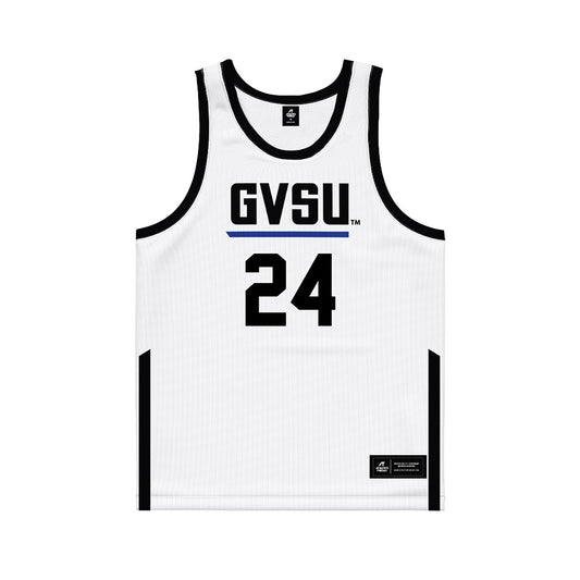 Grand Valley - NCAA Women's Basketball : Paige VanStee - White Basketball Jersey-0