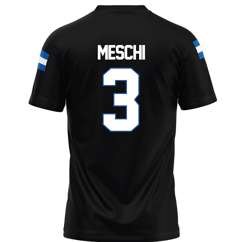 Grand Valley - NCAA Football : Vincenzo Meschi - Black Football Jersey-1