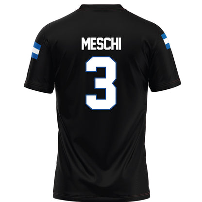 Grand Valley - NCAA Football : Vincenzo Meschi - Black Football Jersey-1