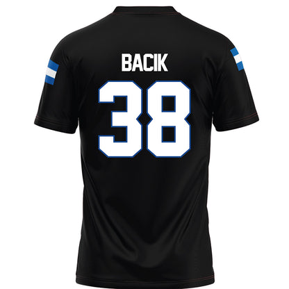 Grand Valley - NCAA Football : Mathew Bacik - Black Football Jersey-1