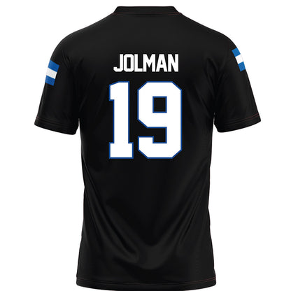 Grand Valley - NCAA Football : Paschal Jolman - Black Football Jersey-1