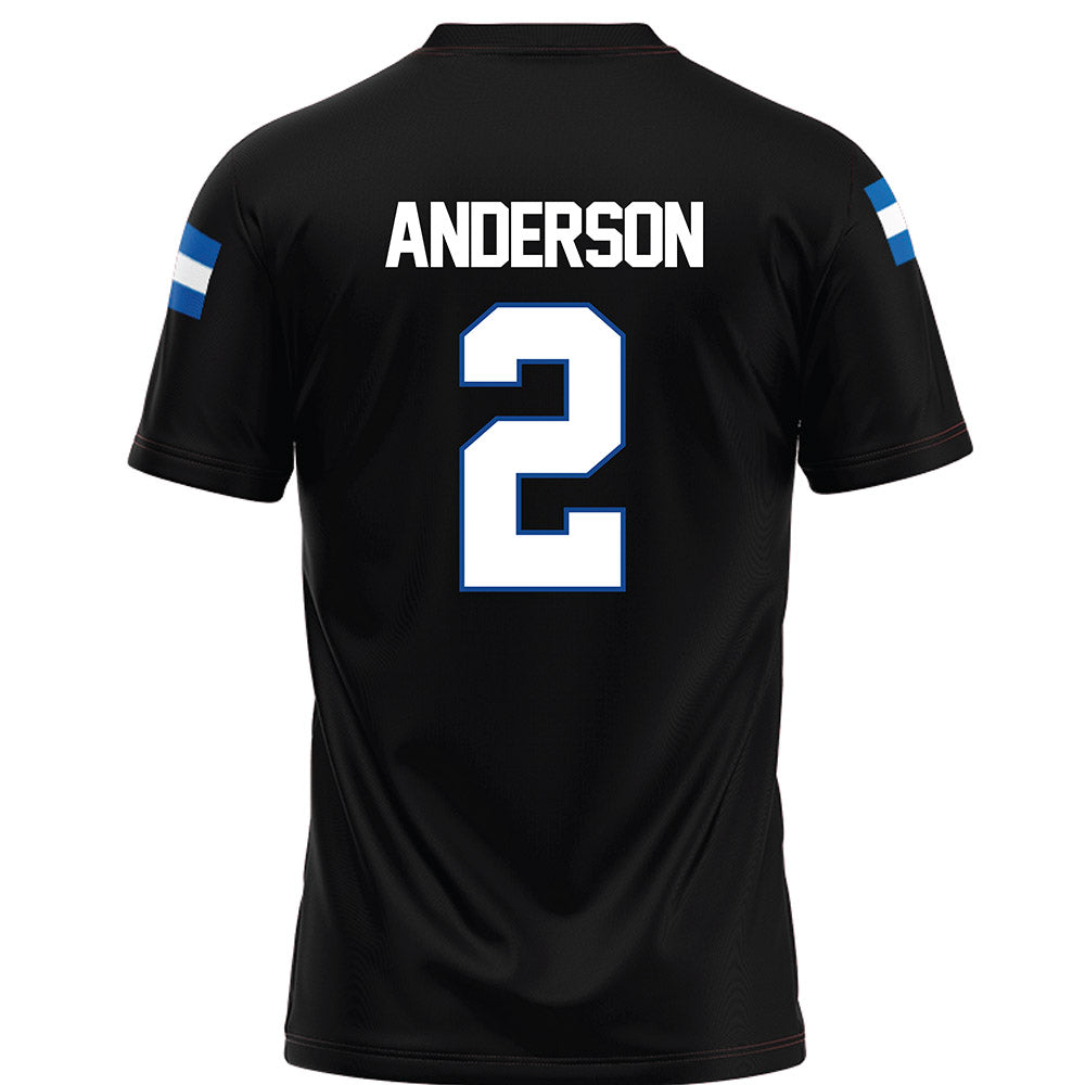 Grand Valley - NCAA Football : Josh Anderson - Black Football Jersey-1