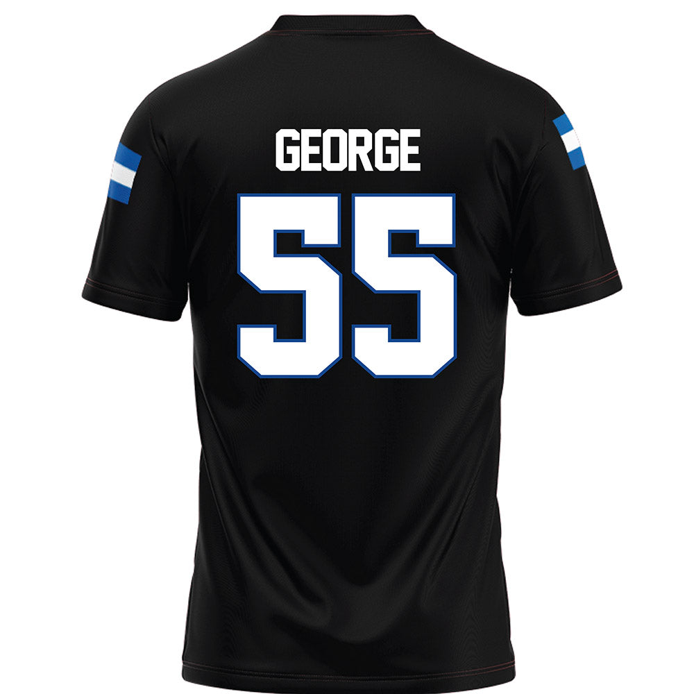 Grand Valley - NCAA Football : Jonnell George - Black Football Jersey-1