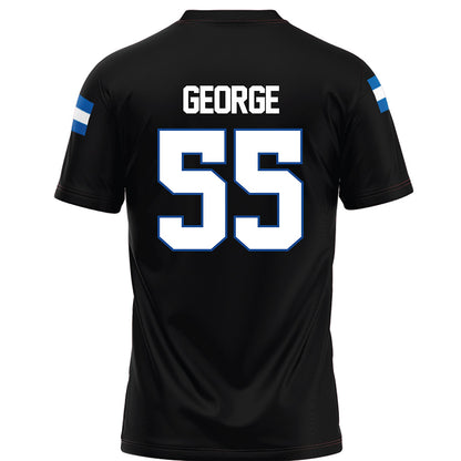 Grand Valley - NCAA Football : Jonnell George - Black Football Jersey-1