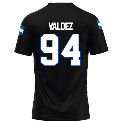 Grand Valley - NCAA Football : Elias Valdez - Black Football Jersey-1