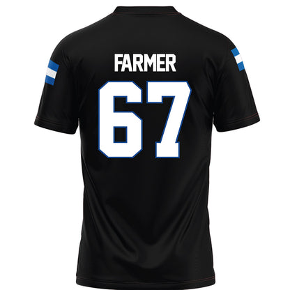 Grand Valley - NCAA Football : Anderson Farmer - Black Football Jersey-1