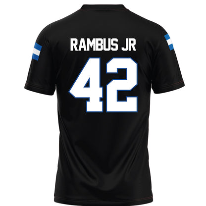 Grand Valley - NCAA Football : Antuane Rambus Jr - Black Football Jersey-1