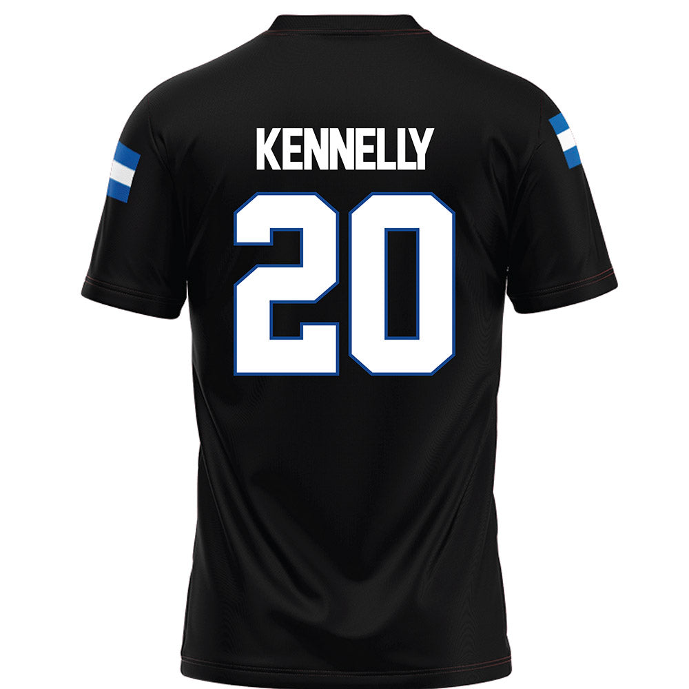 Grand Valley - NCAA Football : Ian Kennelly - Black Football Jersey-1