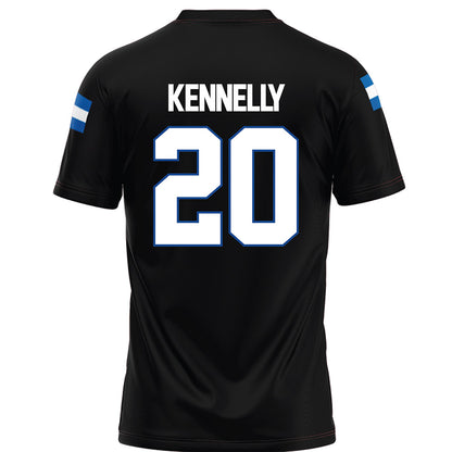 Grand Valley - NCAA Football : Ian Kennelly - Black Football Jersey-1
