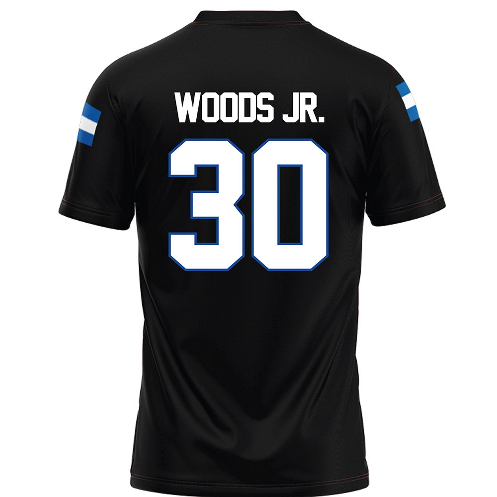 Grand Valley - NCAA Football : Derrick Woods Jr. - Black Football Jersey-1