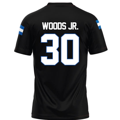 Grand Valley - NCAA Football : Derrick Woods Jr. - Black Football Jersey-1