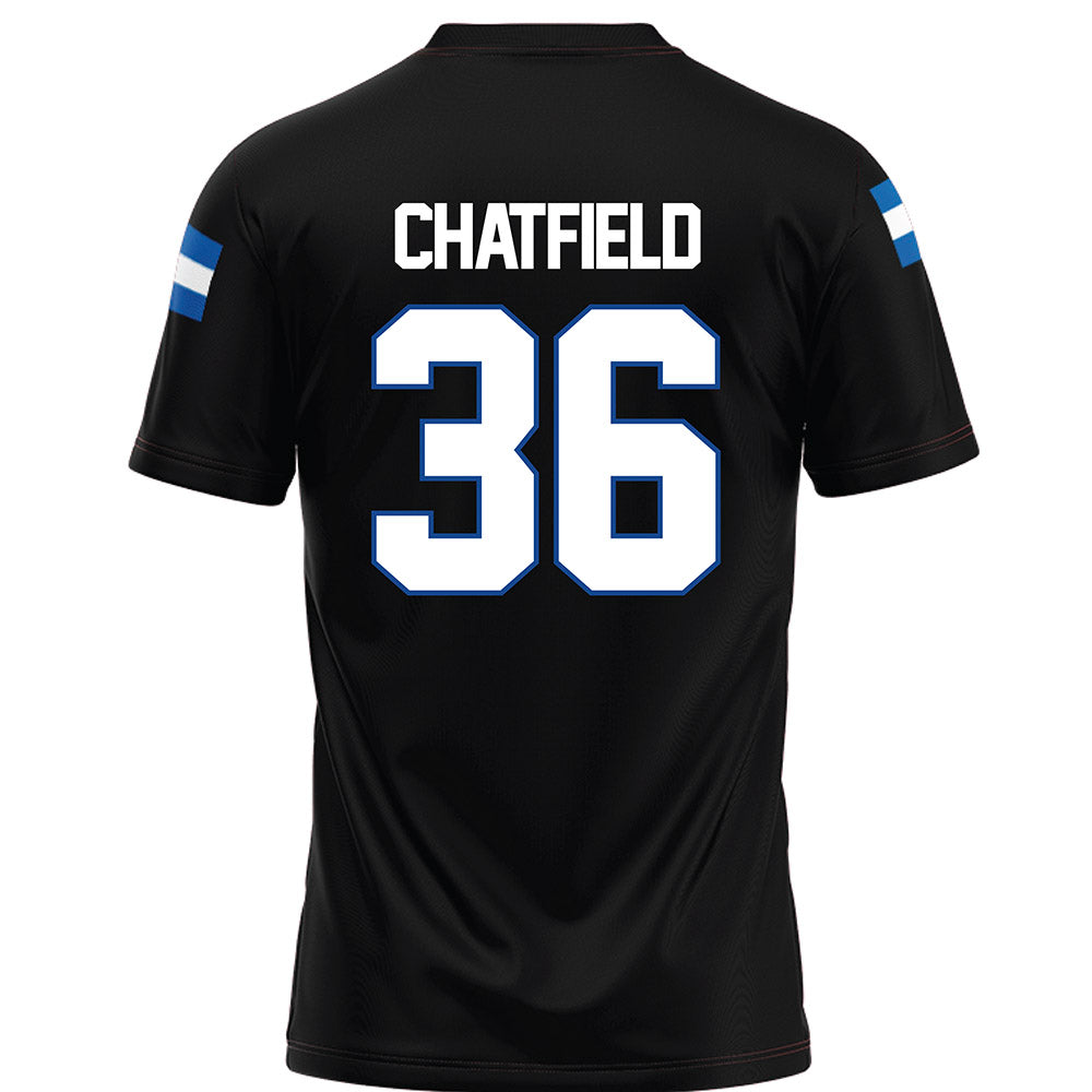 Grand Valley - NCAA Football : Gage Chatfield - Black Football Jersey-1